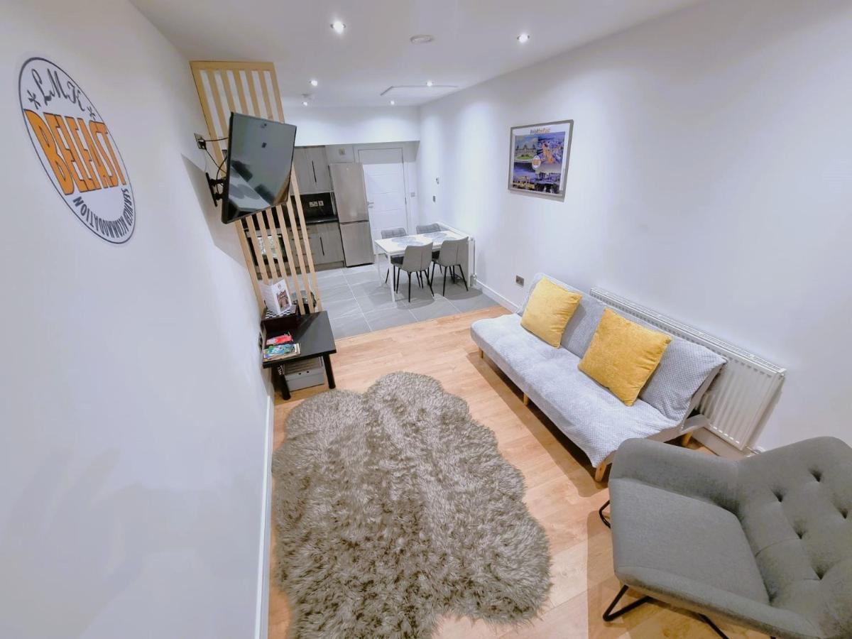Lmk, Spacious 1 Bedroom Ground Floor Apartment, Ev Charger, Free Parking Wi-Fi, Great Location Belfast Exterior photo